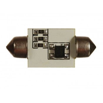 Светодиодная автолампа T10 36mm 9pcs 1,9W 12V